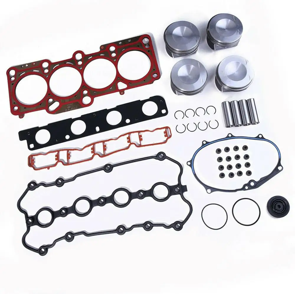 Engine Overhaul Package Rebuilding Kits & Piston Ring For A-UDI A4 A6 2.0T 06F198151A 06D107066C