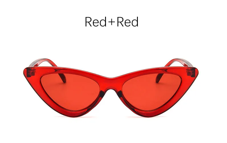 Cat Eye Schaduw Voor Vrouwen Mode Sexy Cateye Zonnebril Vrouw Vintage Retro Driehoekige Cateye Bril Zonnebril Vrouwelijke Eyewear