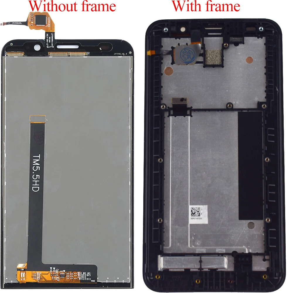 For Asus Zenfone 2 ZE550ML Z008 Z008D Z008DB Z008DC Z00BD LCD Display Screen Panel Touch Screen Digitizer Sensor Assembly