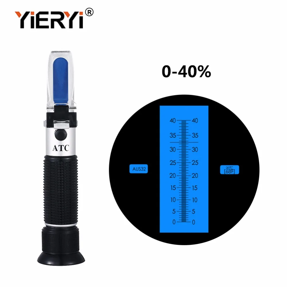 Yieryi 0-40% AdBlue liquido di scarico Diesel (DEF) rifrattometro a concentrazione di Urea-AUS 32 rifrattometro per auto