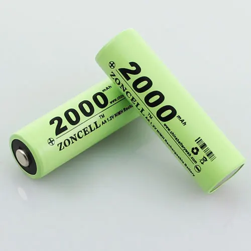 [1.2v 2000mah] oferta especial de produto em 5, bateria recarregável ni mh aa com cinco baterias de íon-lítio recarregáveis de 1400mah