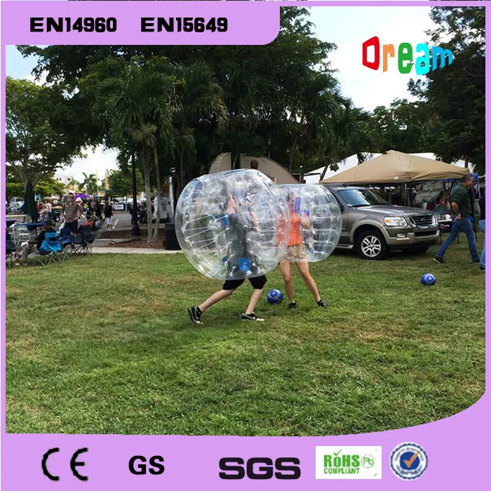 Free Shipping Bubble Soccer Zorb Inflatable Bumper Ball Bubble Ball Suit Bubble For Sale Loopy Ball PVC 1.2M For Kids Teenage