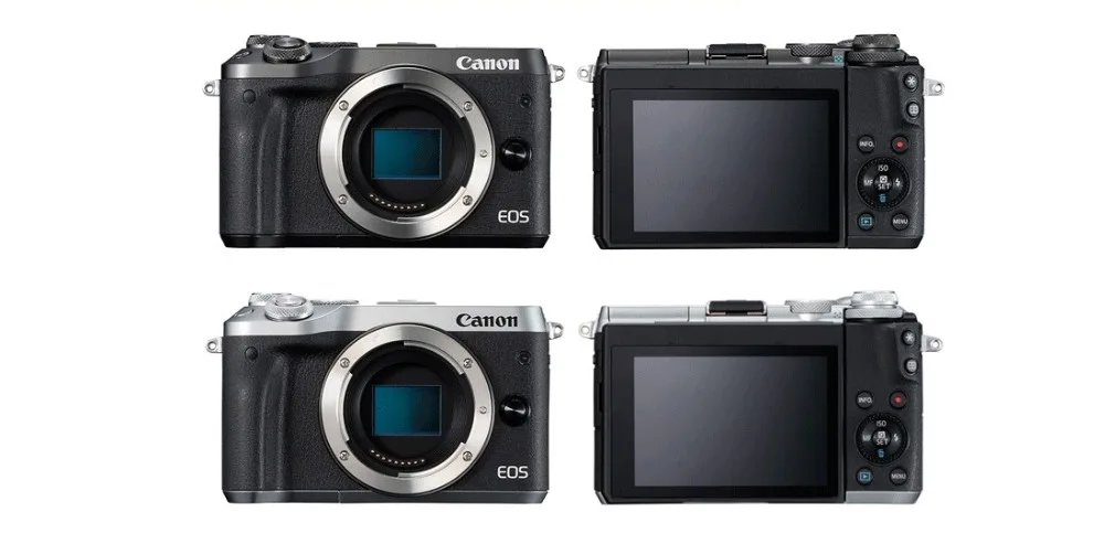 Canon M6 Digital Camera EF-M15-45 IS STM Lens Kit For Canon EOS M6 Mirrorless Digital Camera