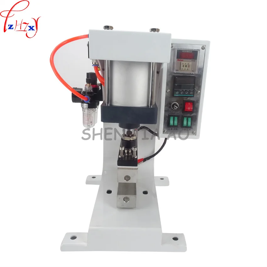 220V 1 SET Pneumatic bronzing machine, barge under bit machine heating, lace processing, Automatic gilding principle