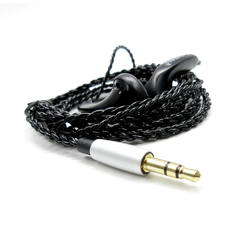 FAAEAL 64ohm 3.5mm In Ear HiFi Earbuds In Ear Earphone Alloy Tune Earbuds DIY Earphone DJ Sweet Earburd