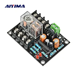 Placa de proteção aiyima áudio portátil, alto-falante 2.0, placa de proteção ac 12v-18v, placa de proteção com relé