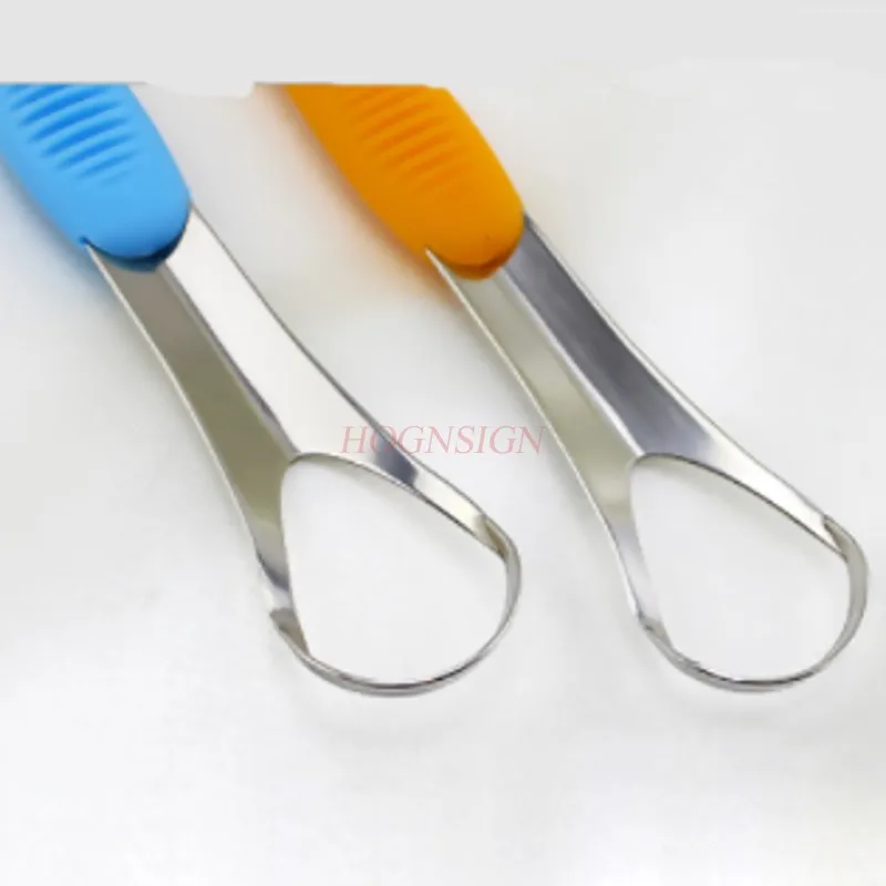 Wiper Tongue Gel Cleaner Remove Tongue Coating To Bad Breath Tongue Coating Brush Stainless Steel Tongue Scraper Sale