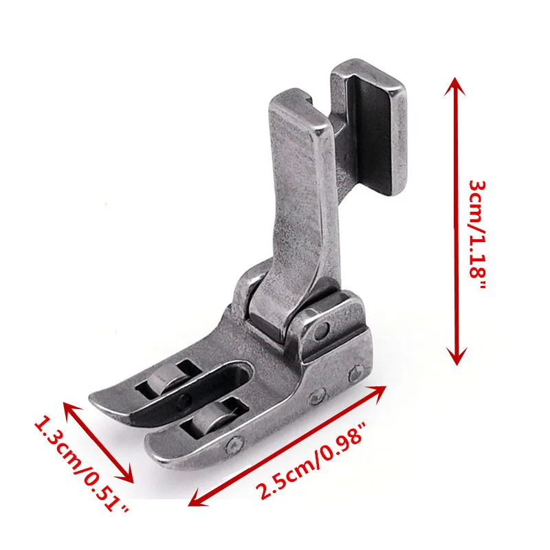 1 PCS SPK-3 Roller Presser Foot Snap-On High Shank Leather Foot For Singer Brother Juki Industrial Sewing Machine Accessories