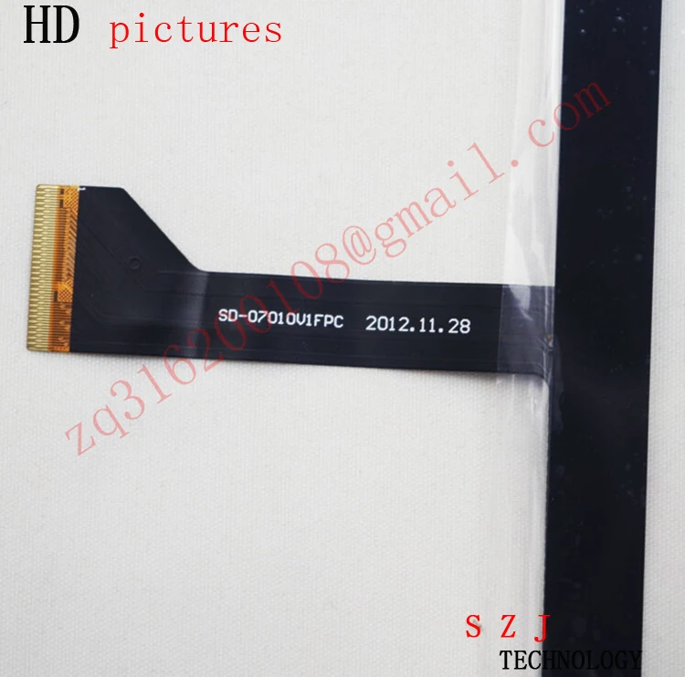 Painel de tela sensível ao toque v1, tablet 7 polegadas substituto para vidro frete grátis