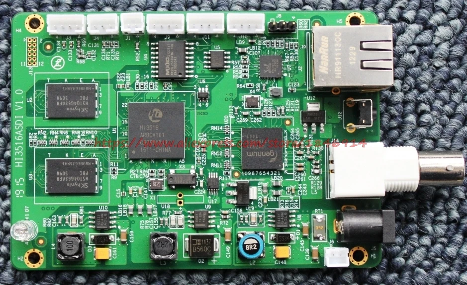 

Hi3516A board H.265/H.264 SDI/HDMI SDK input 1080P60