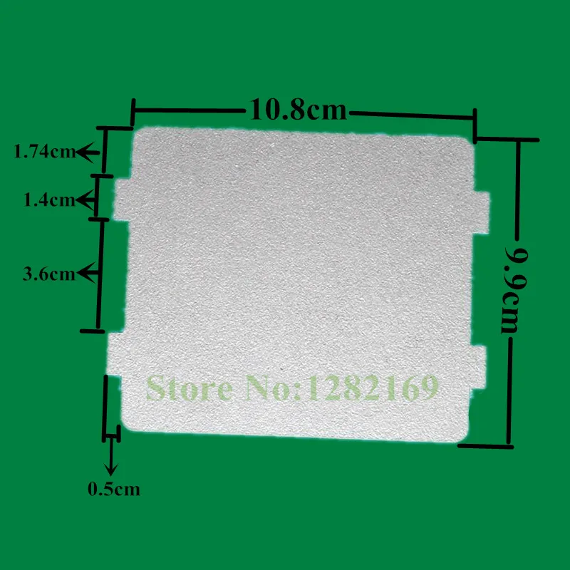 2 pieces/lot Microwave Oven Repairing Mica Plates Sheets for Midea Microwave Oven Parts Accessories