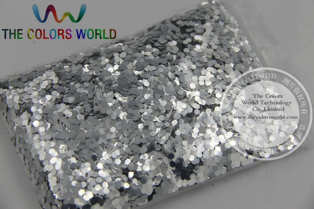 2mm Bright Silver Sprinkling  Color Glitter Spangles  for Art and Nail decoration DIY  sequins