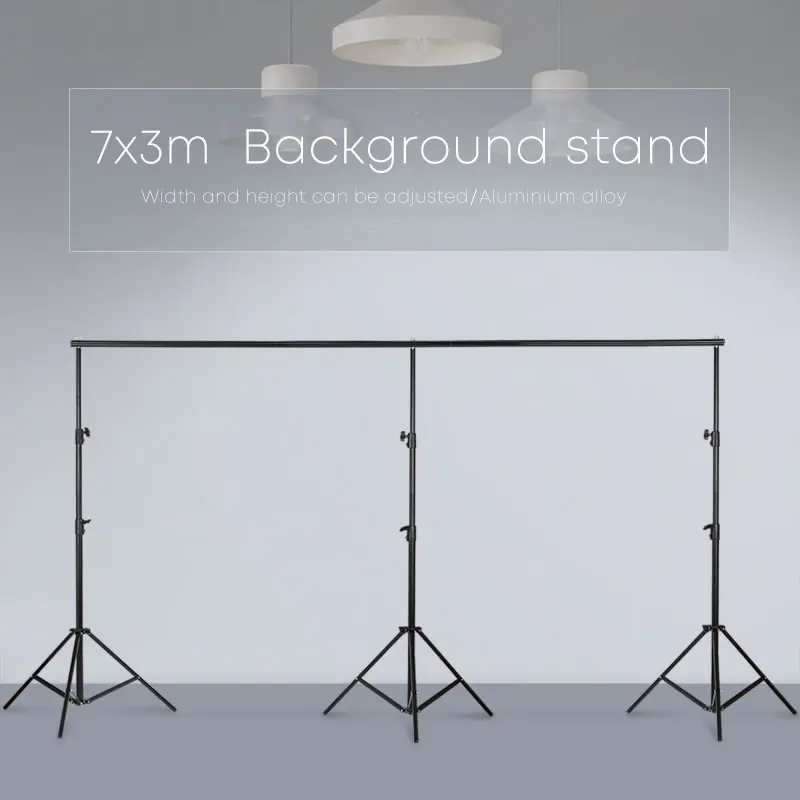 SH 3mx7m/10ftx23ft Pro Photography Photo Backdrops Background Support System Stands For Photo   Video Studio + carry bag