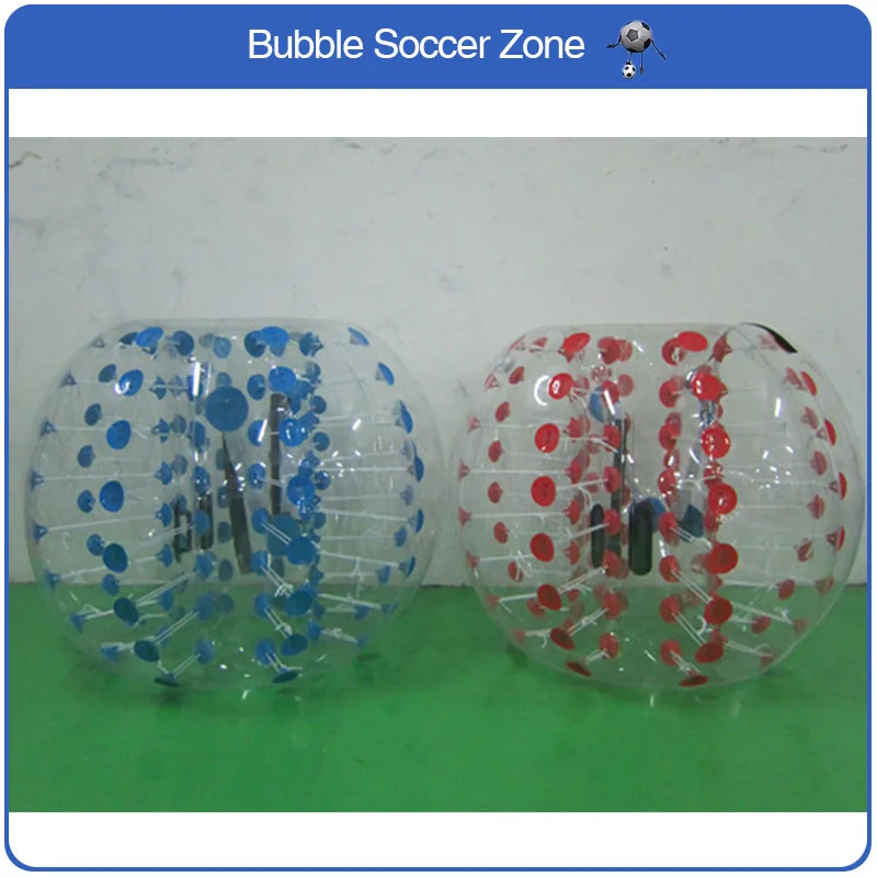 Free Shipping 0.8mm PVC 1.5m Inflatable Bubble Soccer Ball Human Hamster Ball Air Bumper Ball Adult Inflatable Bubble Football