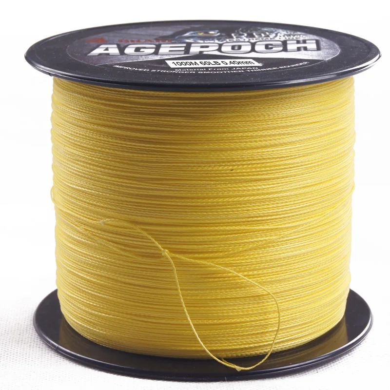 DORISEA 4 Strands 1000m/1100yards 6-100LB PE Braided Multifilament Fishing Wire Line