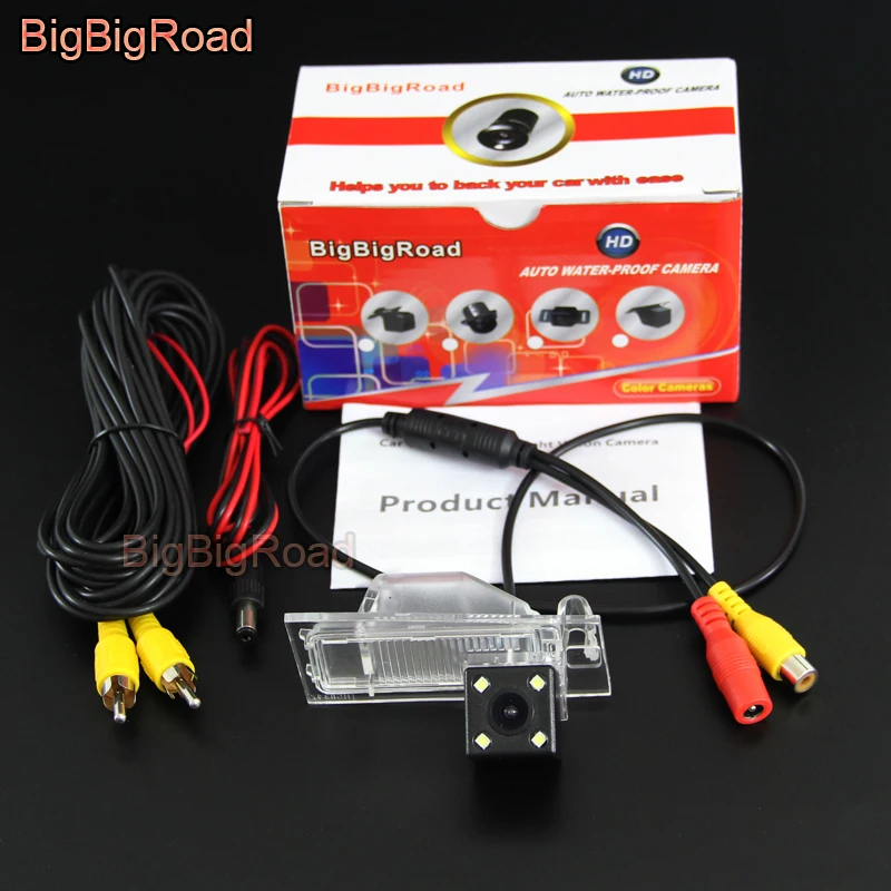 

BigBigRoad Car Rear View Reverse Backup Camera For FIAT freemont Viaggo ottimo Waterproof Parking Camera night vision