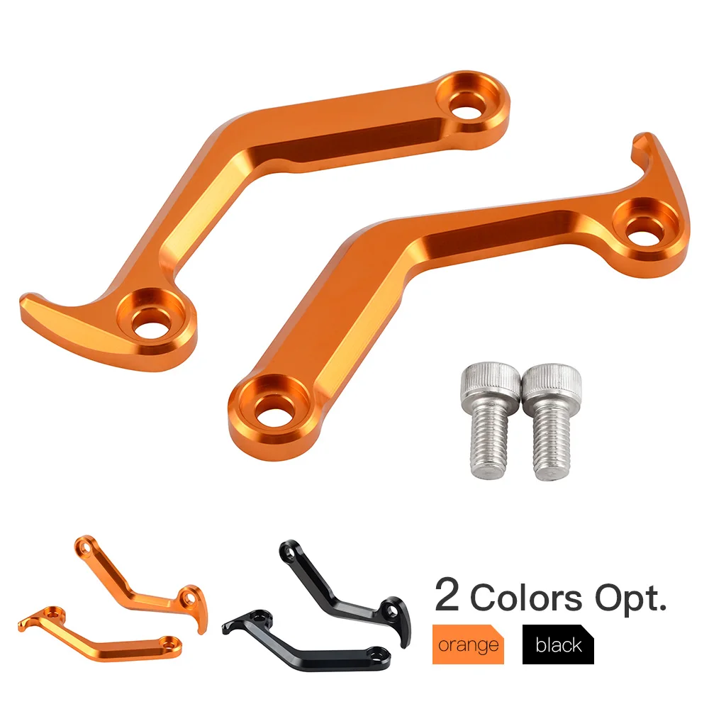 Motorcycle Aluminum Racing Hooks for KTM RC125 RC390 2014-2020 2017 2018 2019 2020 RC 125 RC 390 Transporting Strap Down Hook