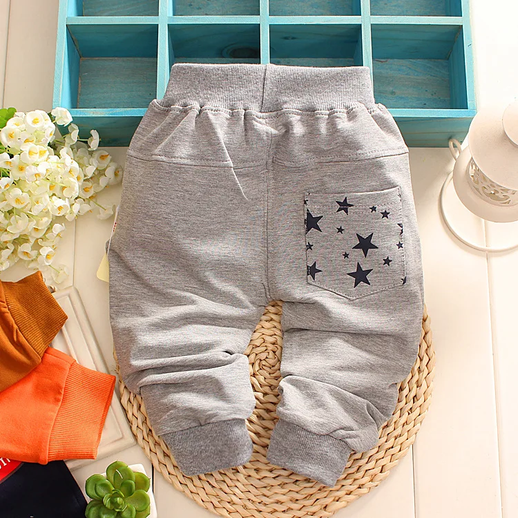 2016 New Spring&Autumn High quality cotton  1 piece baby pants 0-3 years baby boy pants