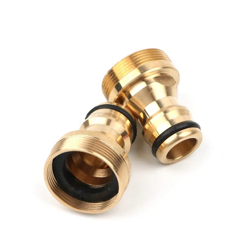 Brass phổ nhà bếp tap nối Lưu Vực Vòi Nước kết nối nhanh chóng cho vườn thủy lợi M22 để M24 chủ đề ống nước hose phần