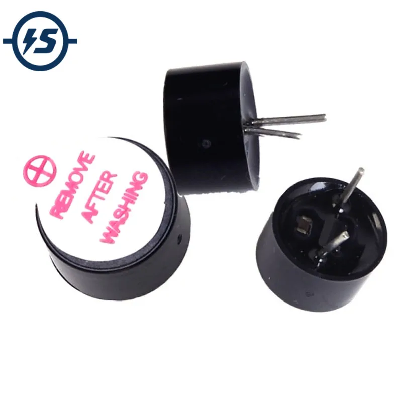 10pcs Mini Active Buzzer Alarm Sound Speaker 3V 3.3V 9 * 5.5mm Continuous Beep Small 9 x 5.5mm Remove After Washing