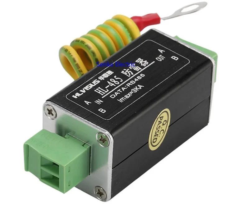 واقي من الصواعق التناظرية للتلفزيون ، RS485 5V 1.5 ~ 3.0KA ، الجهد المنخفض DC ، مانع الصواعق