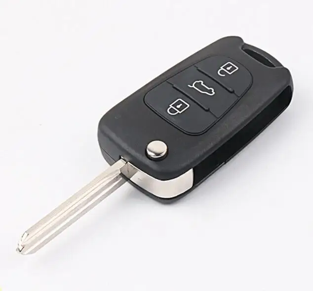 

Replacement 3 Buttons Flip Folding Remote Key Shell For Kia K2 Car Key Blanks Case