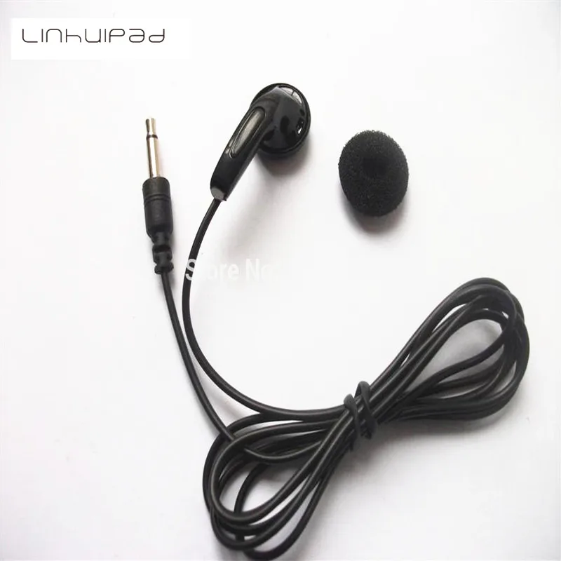 

Linhuipad Single-side MONO earphones, Economical Earbuds for buses & trains , 100 pcs per lot , 1.0M , Fedex Shipping