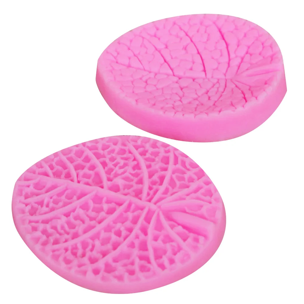 M365 Mint Leaf Petal Silicone Mold 3D Fondant Decoration Clay Mould Baking Cake Tool