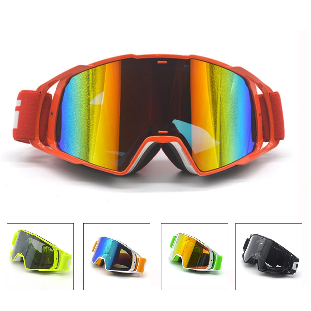 evomosa Motorcycle Enduro Off-Road Windproof Glasses Goggles Sunglasses Eyeware Lens For Cycling Military Goggles