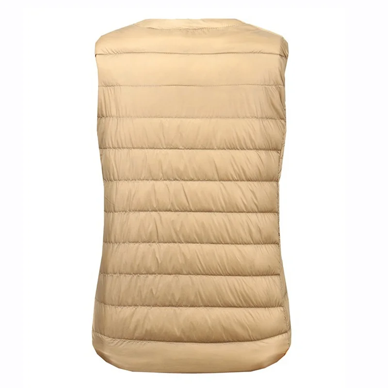 NewBang marca 7XL 8XL gilet di grandi dimensioni gilet caldo da donna gilet ultraleggero da donna fodera calda invernale senza maniche portatile