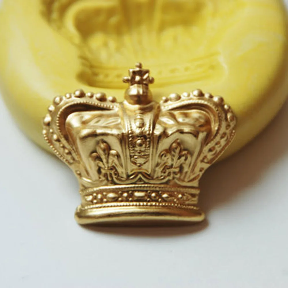 royal crown silicone fandont mold  crown Silica gel moulds   crowns Chocolate molds crowns candy mould wedding silicone molds