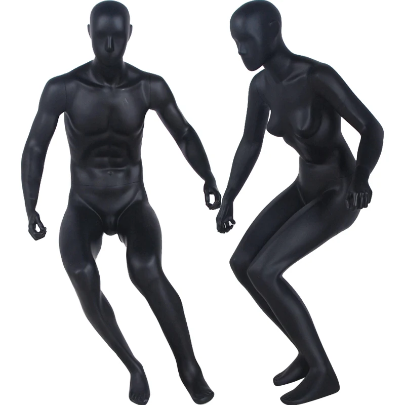 Best Quality Customized Sports Men and Women Full-body Skiing Mannequin Ski Model Factory Direct Sell