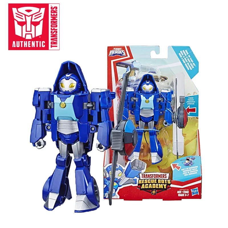 15.5cm Playskool Transformers Toys Rescue Bots Academy Medix the Doc-Bot Whirl Flight-Bot PVC Action Figure Griffin Rock