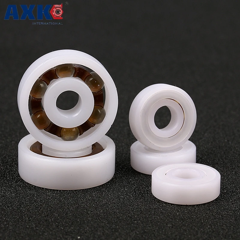 AXK 603 604 605 606 607 608 609   Nylon Cage POM Plastic Bearings With Glass Balls  Deep Groove Ball bearing