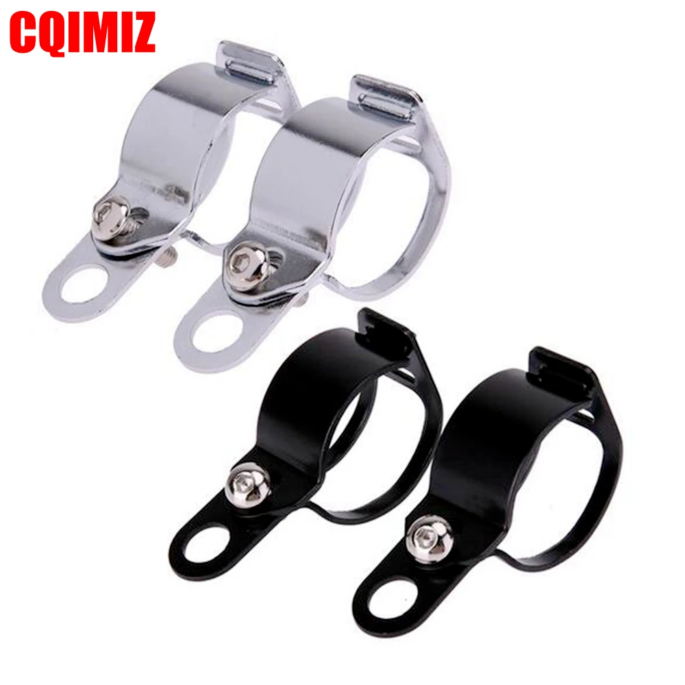 Motorcycle Fork Clamp Type Turn Signal Lamp Holder Turn Light Mount Bracket For 27-33mm Front Fork Harley Scooter Motorcycle