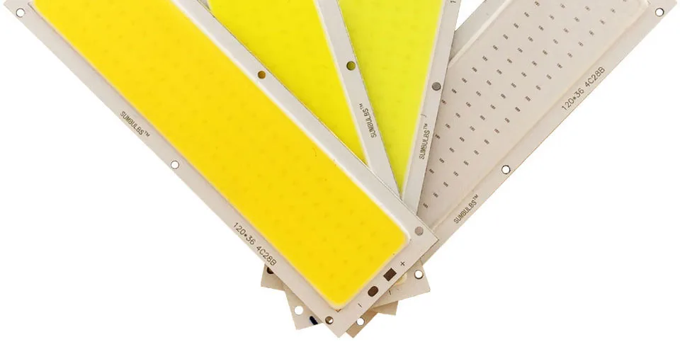 120x36mm 12V COB LED Lichtquelle Chip 12W Glühbirne für DIY 12V Beleuchtung Warme Natur Kühles Weiß Blau Panel Lampe 1000LM Wasserdicht – Detail 12