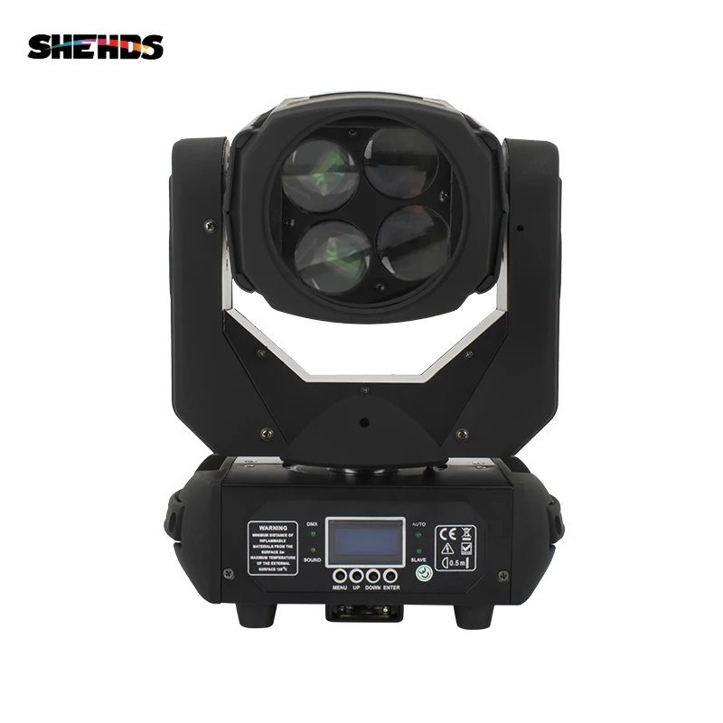 Imagem -03 - Super Beam Moving Head Light Iluminação Led Bom para o Palco dj Disco Boate Festa em Casa Transporte Rápido Novo Hot-sale 4x 25w