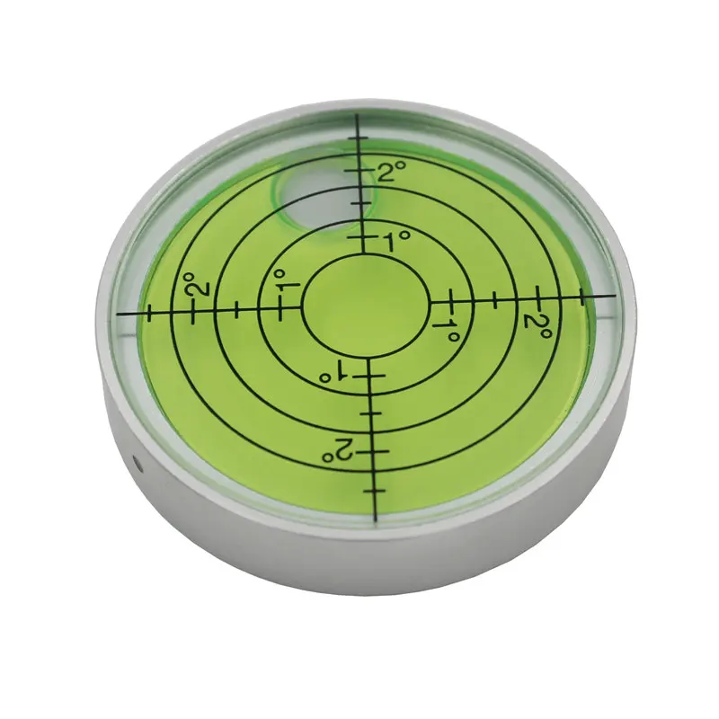 Imagem -04 - Haccury Grande de Metal Universal de Vidro Circular Nível de Bolha Horizontal Precisão mm m 10 Milímetros m