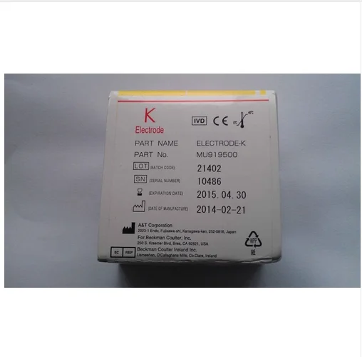 

For Beckman-OOLYMPUS Electrode-K (PN:MU919500), Chemistry Analyzer AU400,AU480,AU600,AU640,AU680 NEW