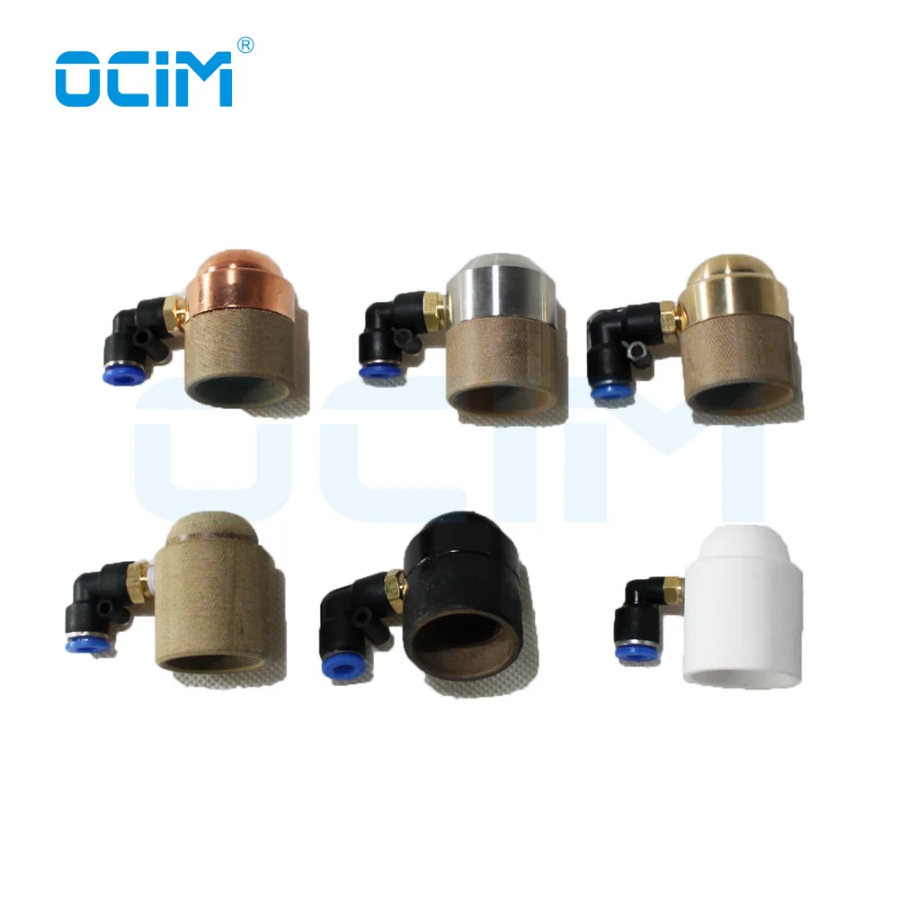 1PC P80  Plasma Consumables CNC Shield Cup Nozzle  Water Cooled Cooling Adpater