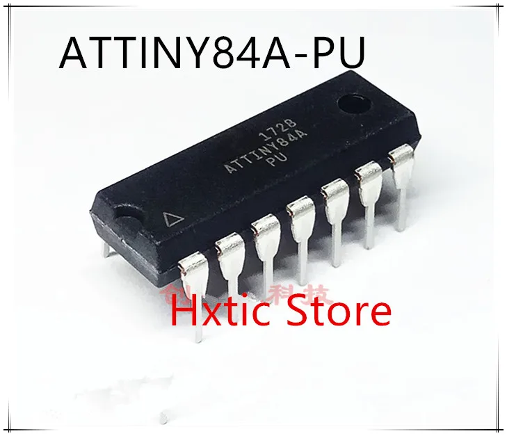 

10 шт./лот ATTINY84-20PU ATTINY84 MCU 8 бит 8 КБ FLASH 14-DIP IC