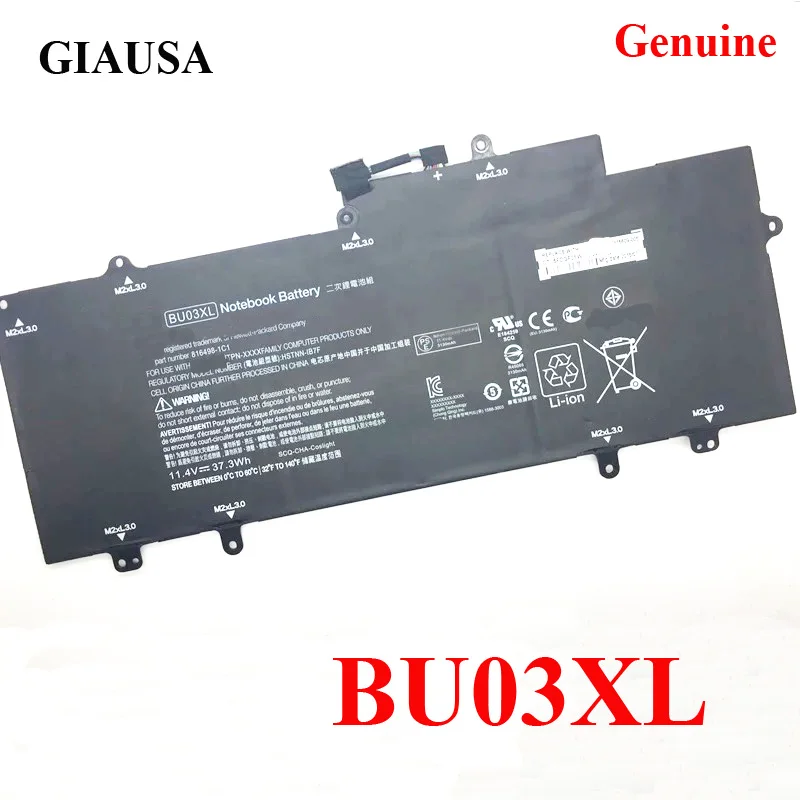 11.4V 37.3WH BU03XL Battery for HP BU03 BUO3 battery Chromebook 14 G4 HSTNN-IB7F Notebook