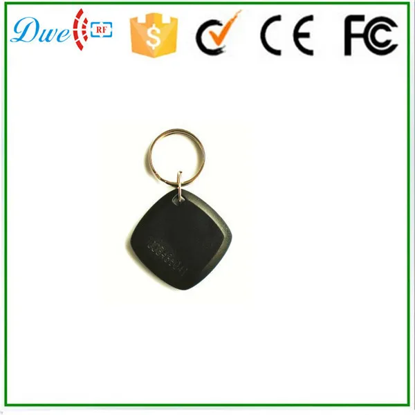 

waterproof PVC passive 13.56mhz rfid key tag with chinese chip