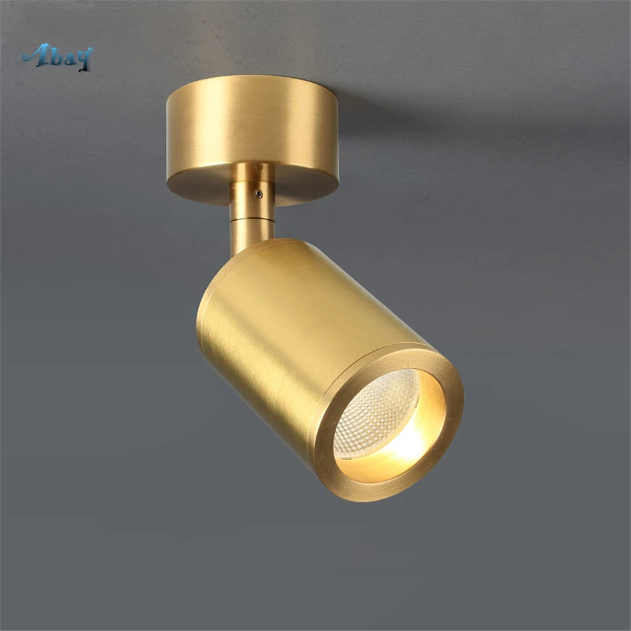 

Modern Design Copper Ceiling Light Gold light fixture for Clothing Shop Bar Cafe Living Room Home Decor Luxury Led Cealing Lamps