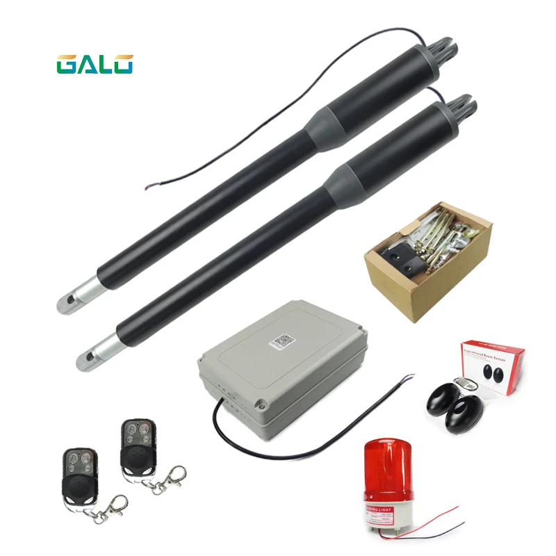 Solar Engine Motor System, Automatic Door, Swing Gate Driver Actuator, Perfect Suit Gates Opener, 200 kg, AC220V, AC110V