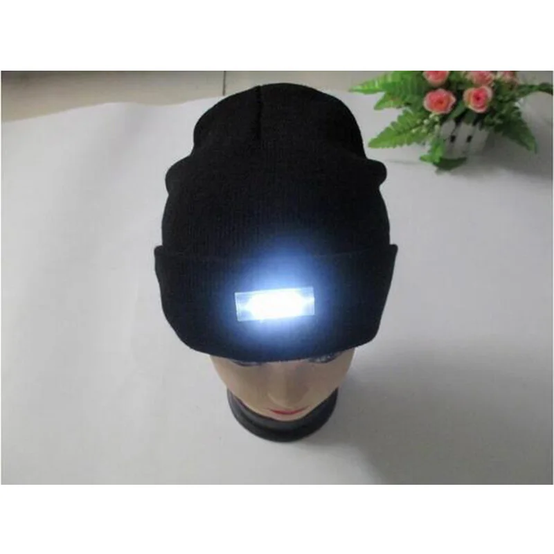 2016 New Top Selling Acrylic LED Light Winter Cap Men for Dancing Bar Mens Winter Hats winter cap men mens winter hats