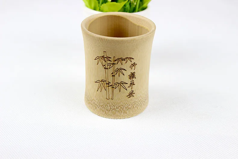 1PC Bamboo Cup Tea Cup Handmade Natural Craft 51-100ml New Bamboo tube Storage Jar Mini Water Mug LC 117