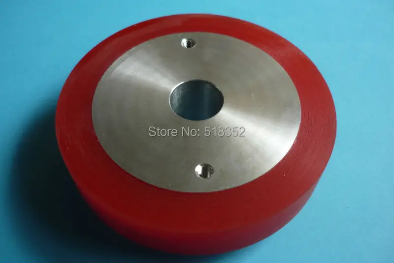 S416 Sodick Urethane Tension Roller Upper 3053703 Red, WEDM-LS Wire Cutting Wear Parts