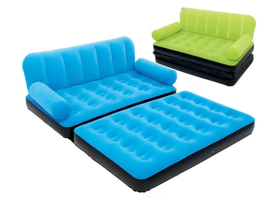 205CM X 146CM X 66CM outdoor l lazy inflatable sofa bed apartment folding bed multi-functional sofa