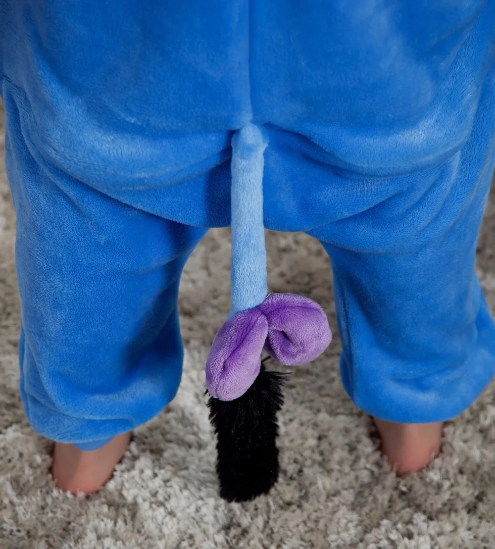 Unisex Children Clothing Donkey Animal Pajamas Cosplay Costumes kids clothes Boys Girls robe Flannel sleepwear Onesies Pyjama